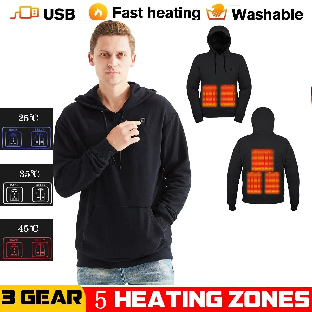 Heated Hoodie